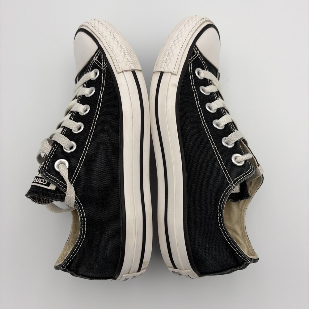 Converse All Star Sneakers Women's Size 6.5 Black Low Top Lace Up Chuck Taylor - Picture 11 of 16